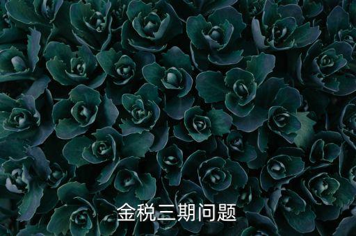 金稅三期什么時候上限的，2016年金稅三期上線那金稅三期到底是啥呢