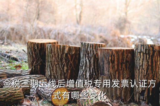 金稅三期什么上線，國(guó)家最近公告金稅三期上線是什么稅
