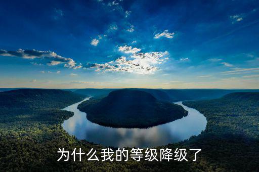 納稅等級為什么會降級，為什么會降級