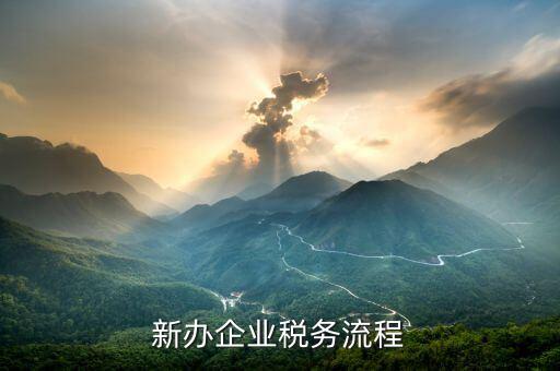 新辦企業(yè)如何辦理稅務(wù)登記，新公司辦理稅務(wù)流程是怎么樣的