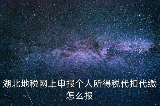湖北地稅如何網(wǎng)上申報(bào)，湖北省地稅新的報(bào)稅系統(tǒng)里核定的公司稅種在申報(bào)表里面沒(méi)有看