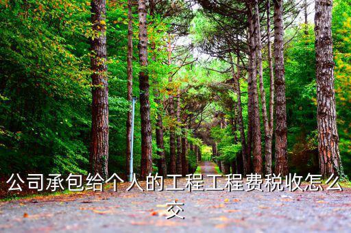 工程如何稅收，工程公司都要交那些稅