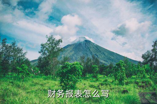 如何填寫財(cái)務(wù)報(bào)表，財(cái)務(wù)報(bào)表的填寫