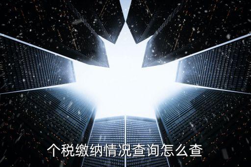 如何查詢個稅申報(bào)情況，個稅繳納情況查詢怎么查