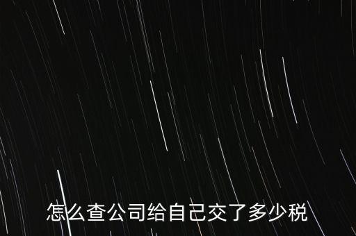 如何查公司的繳稅，現(xiàn)在查公司是否交納稅怎樣查