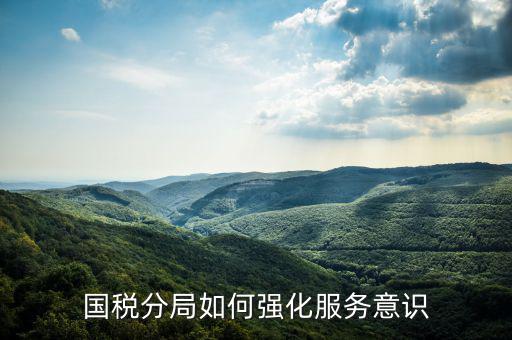 稅務(wù)部門如何做好禮儀服務(wù)，國稅分局如何強化服務(wù)意識