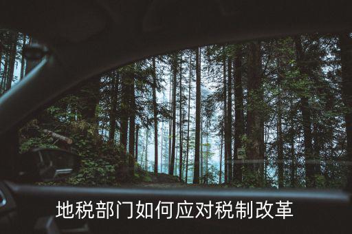 如何對(duì)付地稅，地稅部門如何應(yīng)對(duì)稅制改革