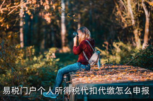 代扣個(gè)人所得稅如何申報(bào)，易稅門戶個(gè)人所得稅代扣代繳怎么申報(bào)