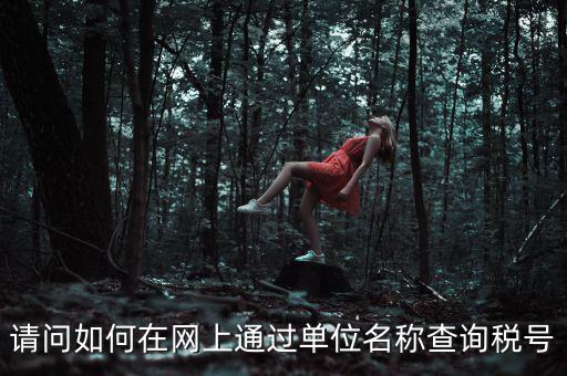 如何通過公司名稱查稅號，知道公司名字怎么查稅號嗎