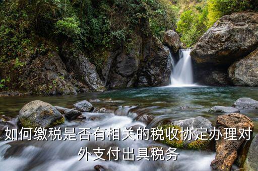如何查詢是否有稅收協(xié)定，如何繳稅是否有相關(guān)的稅收協(xié)定辦理對(duì)外支付出具稅務(wù)