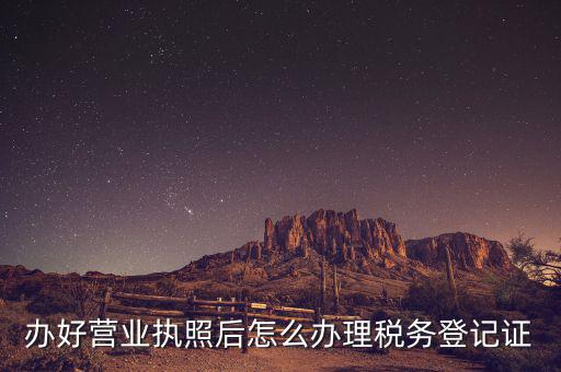 新辦企業(yè)如何去稅務(wù)局登記，辦好營業(yè)執(zhí)照后怎么辦理稅務(wù)登記證
