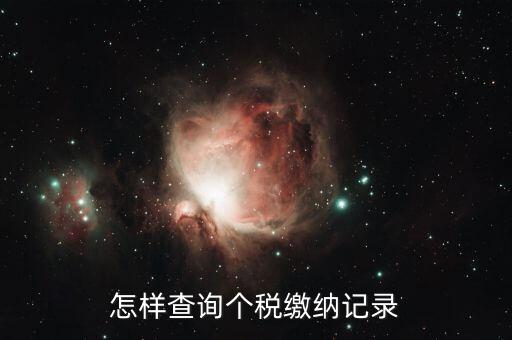 個(gè)人所得稅如何在地稅查詢，怎樣查詢個(gè)稅繳納記錄