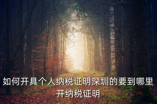 如何開地方稅務局納稅證明，地稅證明怎么開