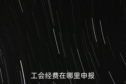 工會經(jīng)費(fèi)在哪里申報(bào)