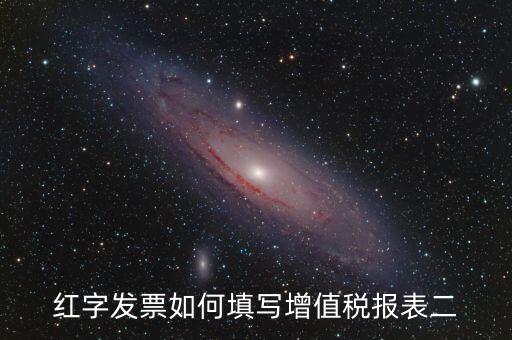 紅字發(fā)票國(guó)稅如何申報(bào)表，紅字發(fā)票如何填寫增值稅報(bào)表二