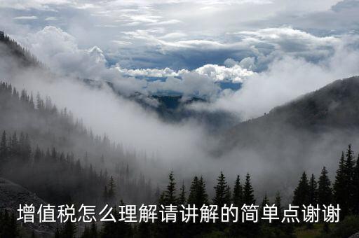 納稅人如何認(rèn)識增值，增值稅的理解