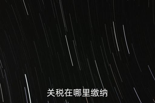 如何用微信青島交關(guān)稅，關(guān)稅在哪里繳納
