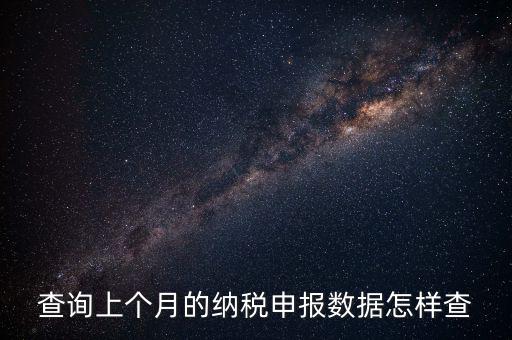 如何查詢湖南個(gè)稅申報(bào)明細(xì)，查詢上個(gè)月的納稅申報(bào)數(shù)據(jù)怎樣查