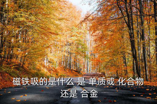 磁鐵吸財(cái)是什么意思，磁鐵吸的是什么 是 單質(zhì)或 化合物 還是 合金
