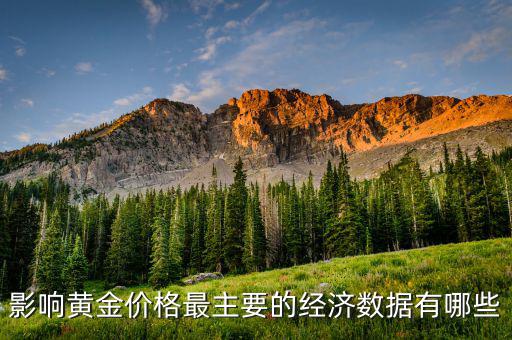 什么數(shù)據(jù)會(huì)影響黃金，影響黃金價(jià)格最主要的經(jīng)濟(jì)數(shù)據(jù)有哪些