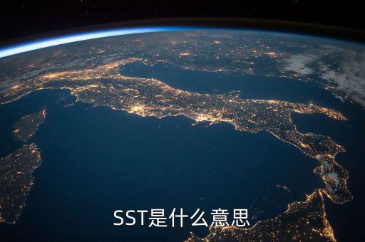 乳化劑SST是什么，ssT是一種藥的代碼這種藥叫什名字