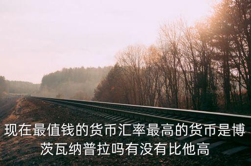 博茨瓦納普拉貨幣為什么這么貴，現(xiàn)在最值錢(qián)的貨幣匯率最高的貨幣是博茨瓦納普拉嗎有沒(méi)有比他高