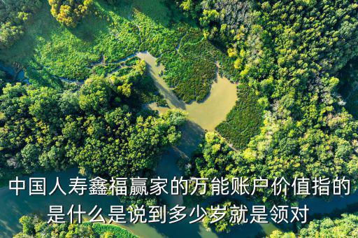 中國(guó)人壽鑫福贏家的萬(wàn)能賬戶(hù)價(jià)值指的是什么是說(shuō)到多少歲就是領(lǐng)對(duì)