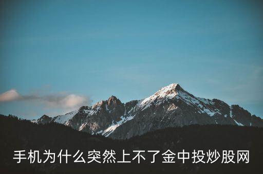 為什么不能用金航線炒股，中航證券的金航線手機版為什么不能申購新股