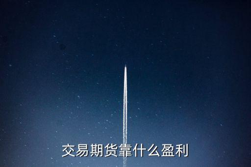 期貨交易所靠什么賺錢，期貨公司靠什么盈利的