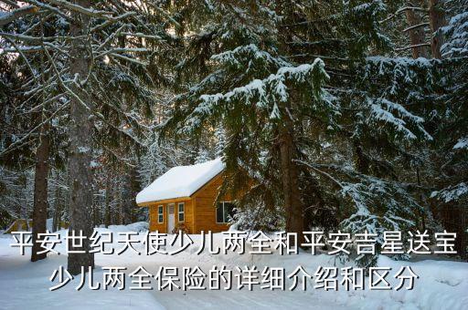 平安世紀(jì)同樣是個(gè)什么產(chǎn)品，平安保險(xiǎn)世紀(jì)同祥險(xiǎn)種解釋