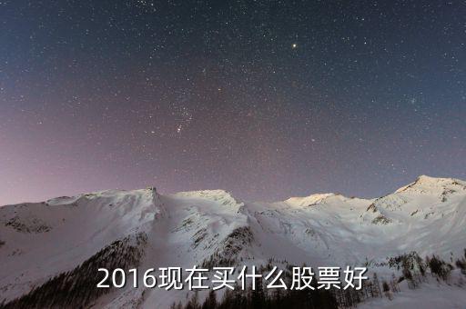 2016買什么概念股好，2016年底買什么股票好