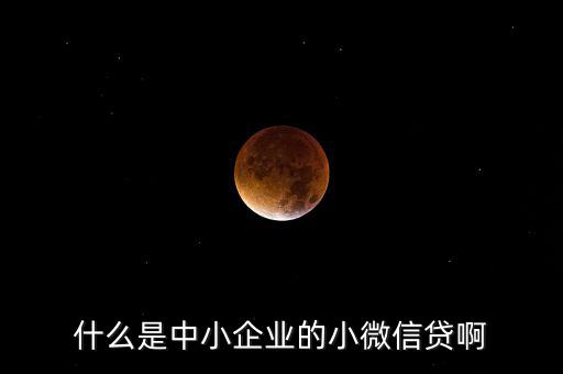 小微借貸是什么，小薇在貸款中是什么意思