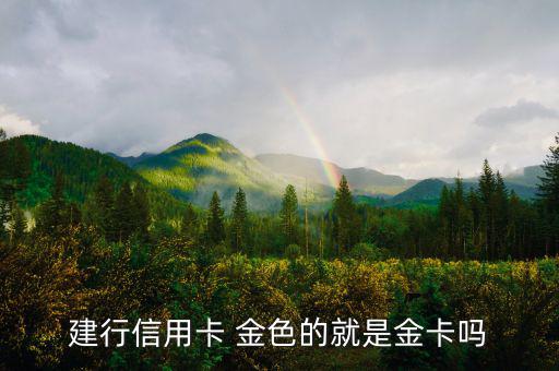 建設(shè)銀行信用卡什么卡種是金卡，我申請建設(shè)銀行的信用卡我申請的是金卡審核通過了上面寫的卡