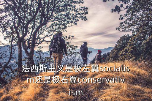 極右翼是什么意思，法西斯主義是極左翼socialism還是極右翼conservativism