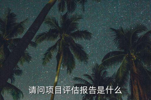 什么是評(píng)估咨詢報(bào)告，什么是投資評(píng)估報(bào)告