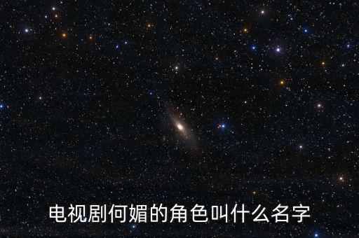 何媚與林騰蛟什么關(guān)系，電視劇何媚的角色叫什么名字
