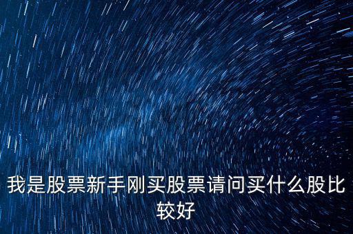 新手買什么股票好，我是股票新手剛買股票請(qǐng)問買什么股比較好