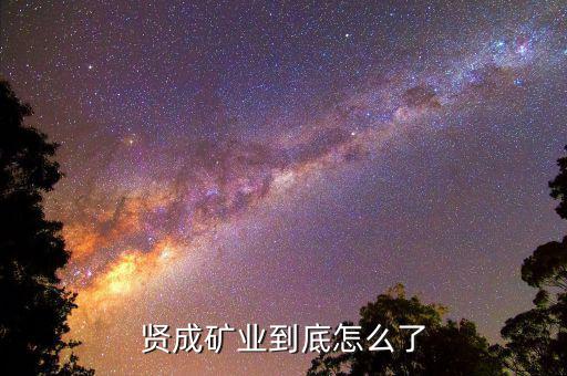 賢成集團為什么會破產，賢成礦業(yè)到底怎么了