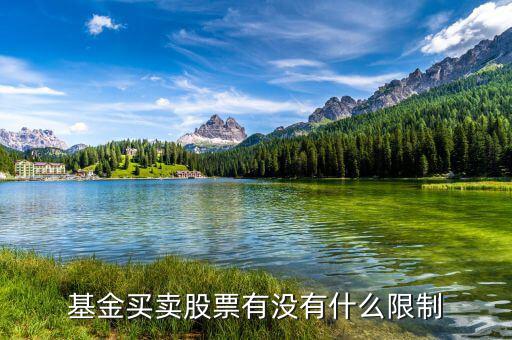 基金買(mǎi)賣(mài)股票有沒(méi)有什么限制