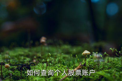 怎么看股票什么戶，怎樣查詢自己的股票賬戶在什么地方開的戶