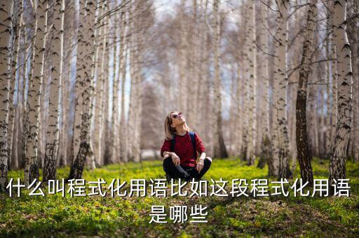 什么是程式化，幼兒園程式化活動(dòng)是什么意思