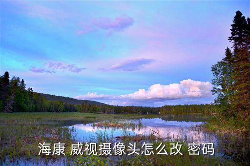  ?？?威視攝像頭怎么改 密碼