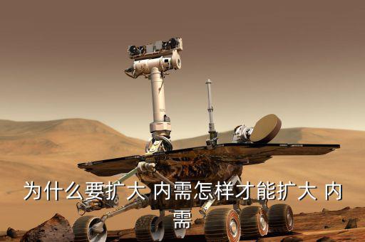 為什么要擴大 內需怎樣才能擴大 內需