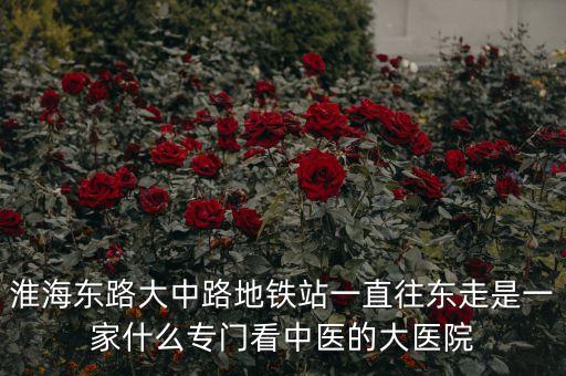 江蘇中醫(yī)院霍建華什么科室，淮海東路大中路地鐵站一直往東走是一家什么專門看中醫(yī)的大醫(yī)院