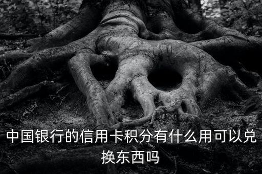 中國(guó)銀行信用卡積分什么用，中國(guó)銀行積分能干什么