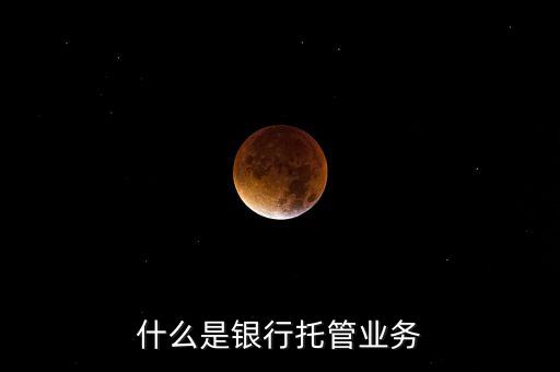 什么是托管清算，什么是清算