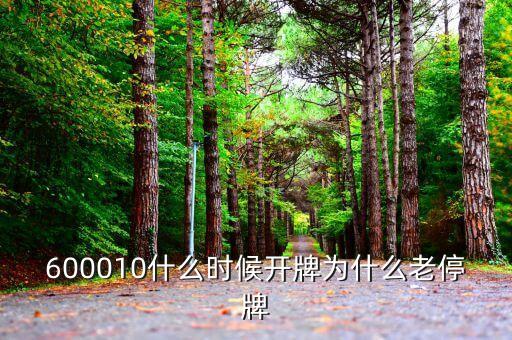 迪森股份什么時候開牌，600010什么時候開牌為什么老停牌