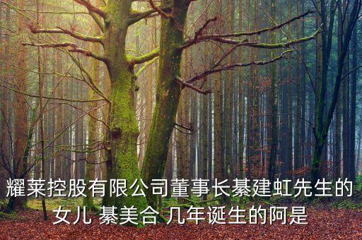 耀萊集團董事長姓什么，武漢耀萊成龍國際影城老板是成龍嗎