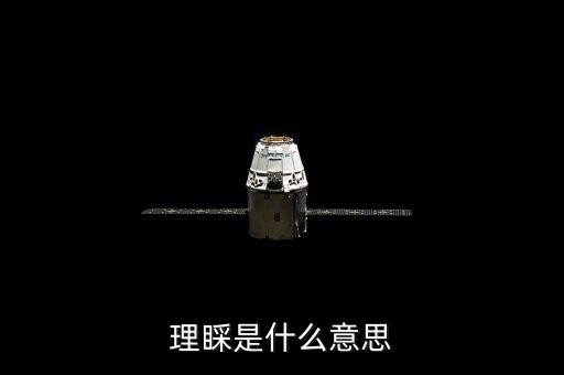 理睬的理是什么意思，理睬的睬的意思