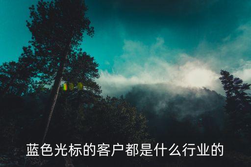 藍色光標(biāo)的客戶都是什么行業(yè)的